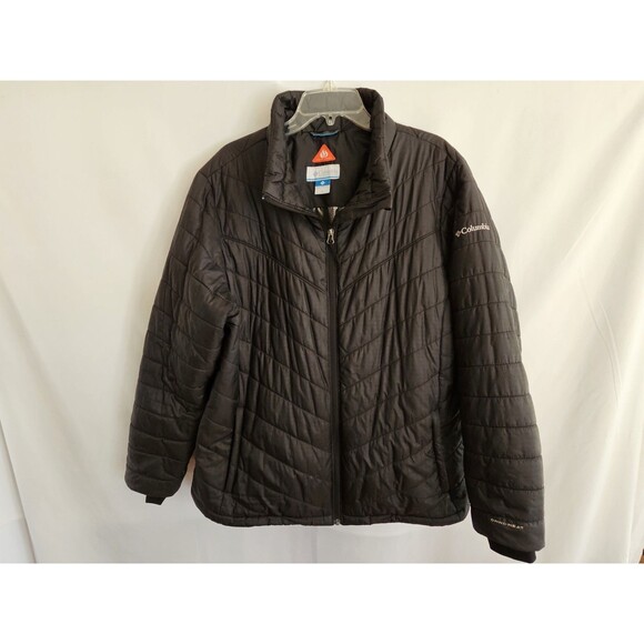Columbia Omni Heat insulated winter jacket Womens 2X unisex thermal reflective - Picture 9 of 9